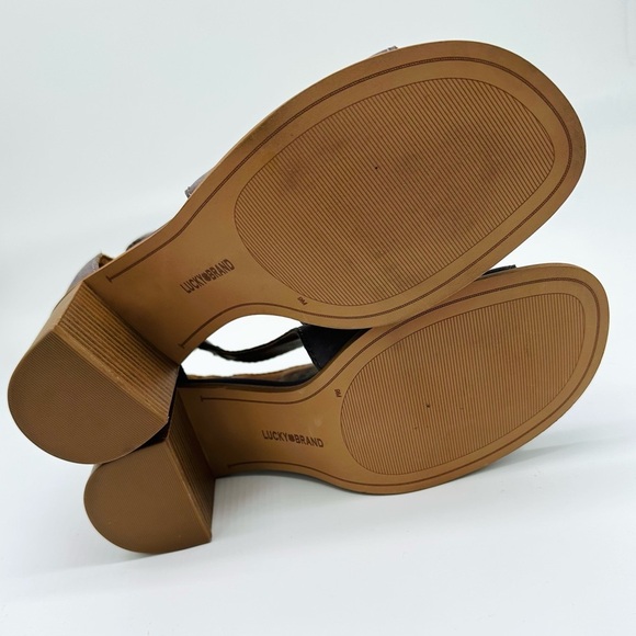 Lucky Brand Gray Saimy  Heeled Booties - Picture 4 of 5